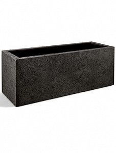 Кашпо Struttura box dark brown 40 см.