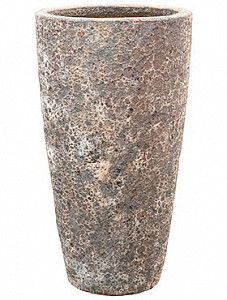 Кашпо Lava partner straight relic rust metal 65 см.