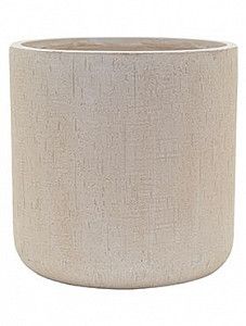 Кашпо Raindrop cylinder beige 41 см.