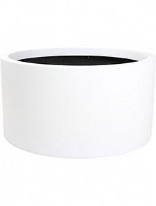Кашпо Charm cylinder white 36 см.