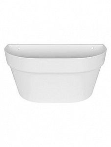 Кашпо Loft urban wall basket white