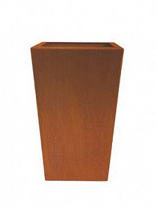 Кашпо Cortenstyle® trend conisch topper on ring 80 см.