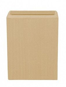 Кашпо Polystone plain square natural 45 см.