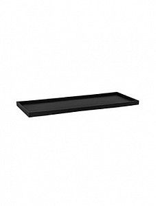 Поддон Fiberstone saucer jort black 40