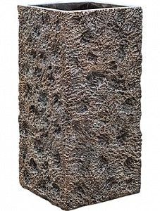 Кашпо Luxe lite universe moon square bronze 70 см.