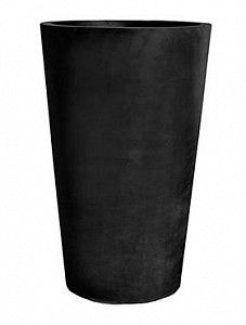 Кашпо Fiberstone black belle xxl