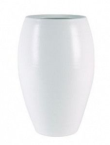Кашпо Indoor pottery pot cresta pure white 30 см. (упаковка 2 шт.)
