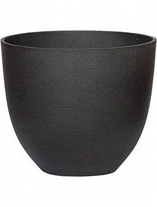 Кашпо Refined coral s volcano black