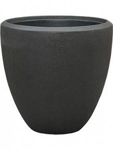 Кашпо Polystone plain couple smoke (with liner) 50 см.