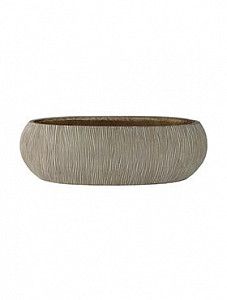 Кашпо Twist boat planter camel 20 см.