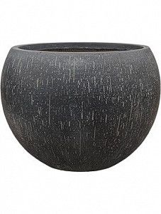 Кашпо Raindrop globe anthracite 30 см.