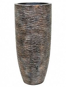 Кашпо Luxe lite universe wrinkle partner bronze 75 см.