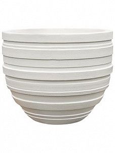Кашпо Polystone coated junar couple white 44 см.