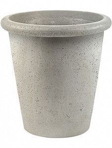 Кашпо Grigio classico antique white-concrete 65 см.