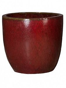 Кашпо Plain couple classic red 49 см.