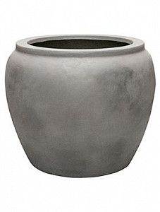 Кашпо Waterjar round grey 53 см.