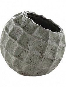 Кашпо Indoor pottery pot square design mint 19 см.