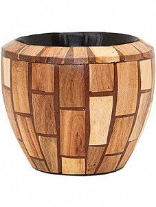 Кашпо Facets jenga couple 15 см.