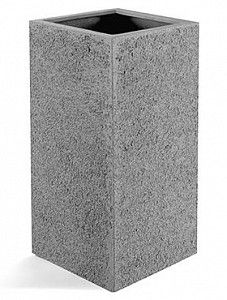 Кашпо Struttura high cube light grey L40 W40 H100