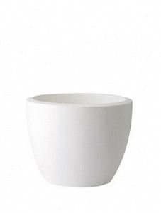 Кашпо Pure® soft round white