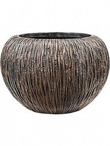 Кашпо Luxe lite universe waterfall globe bronze 32 см.