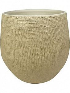Кашпо Indoor pottery pot ryan shiny sand 26 см.