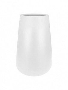 Кашпо Pure® cone high white 66 см.