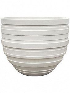 Кашпо Polystone coated junar couple white 72 см.