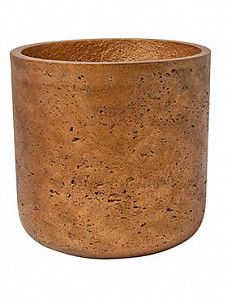 Кашпо Rough charlie m metallic copper