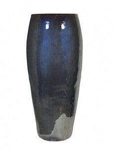 Кашпо Plain emperor metal glaze 100 см.