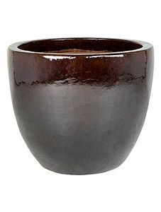 Кашпо Plain couple extra brown 49 см.