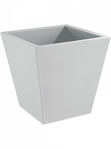 Кашпо Rotazionale cosmos square pot white 45 см.