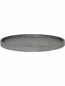 Поддон Fiberstone saucer round s grey
