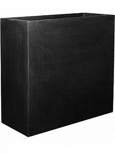 Кашпо Fiberstone jort black xl 100 см.