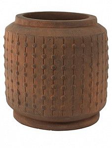 Кашпо Ralf cylinder rusty 40 см.