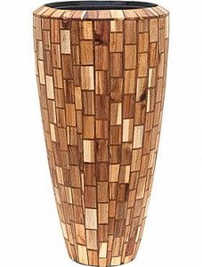 Кашпо Facets jenga partner (with liner) 70 см.