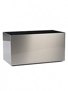 Кашпо Parel stainless steel brushed on felt L90 W35 H50