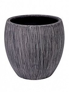 Кашпо Twist couple black 52 см.