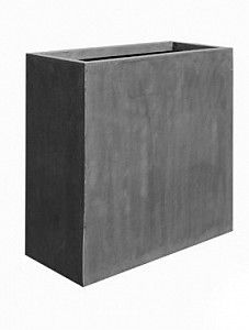 Кашпо Fiberstone jort grey xl 100 см.