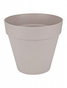 Кашпо Loft urban round warm grey 62 см.