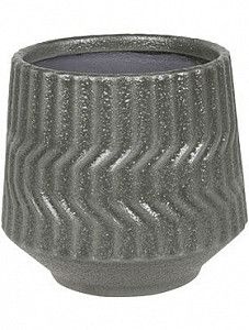 Кашпо Notable pot dark grey 12 см.