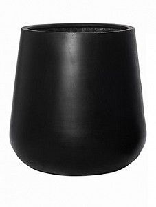 Кашпо Fiberstone pax black xl