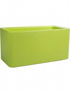 Кашпо Otium quadris long lime green