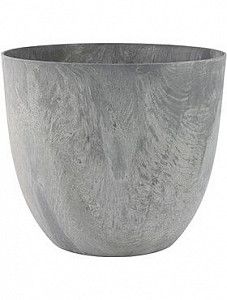 Кашпо Artstone bola pot grey