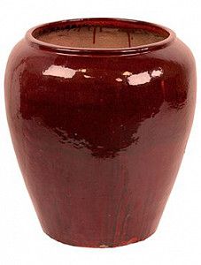 Кашпо Mystic emperor pot red black 82 см.