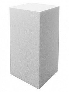 Кашпо Polystyrene base potheight 78 cm L25 W25 H50