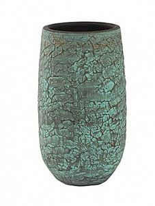 Кашпо Indoor pottery pot evi antiq bronze 30 см. (упаковка 4 шт.)