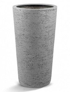 Кашпо Struttura vase light grey 90 см.