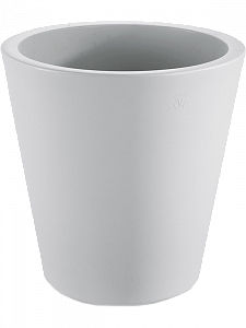 Кашпо Rotazionale cosmos round pot white 45 см.