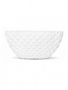 Кашпо Capi "Lux heraldry planter oval i white"